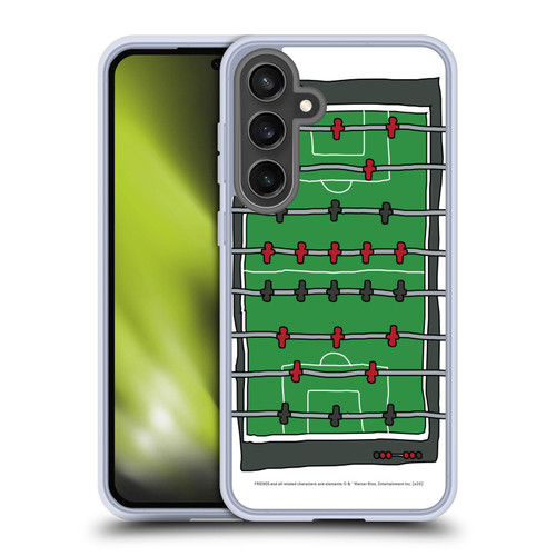 Friends TV Show Key Art Foosball Table Soft Gel Case for Samsung Galaxy S24 FE & MagSafe