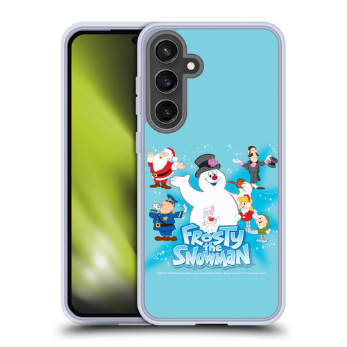 Frosty the Snowman Movie Key Art Group Soft Gel Case for Samsung Galaxy S24 FE & MagSafe