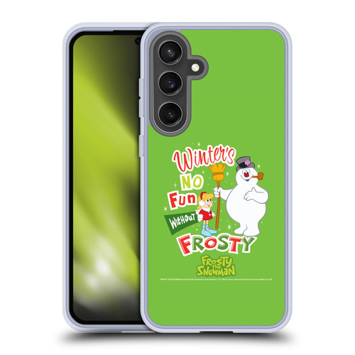 Frosty the Snowman Movie Key Art Winters Soft Gel Case for Samsung Galaxy S24 FE & MagSafe