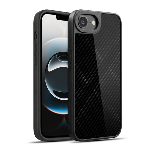 Alyn Spiller Carbon Fiber Plaid Gel Armour Case For Apple iPhone 16e / Apple iPhone 17e
