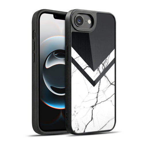 Alyn Spiller Marble Half Cut Gel Armour Case For Apple iPhone 16e / Apple iPhone 17e