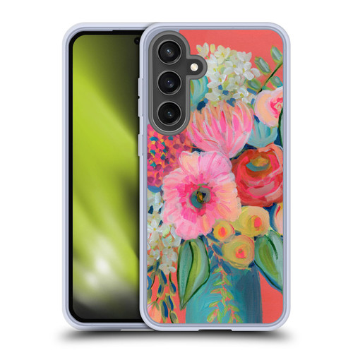 Suzanne Allard Floral Art A Summer's Day Soft Gel Case for Samsung Galaxy S24 FE & MagSafe