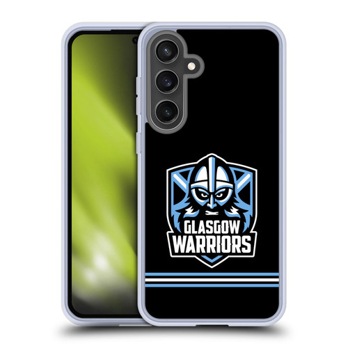 Glasgow Warriors Logo Stripes Black Soft Gel Case for Samsung Galaxy S24 FE & MagSafe