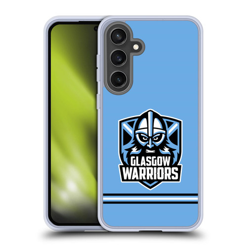 Glasgow Warriors Logo Stripes Blue Soft Gel Case for Samsung Galaxy S24 FE & MagSafe