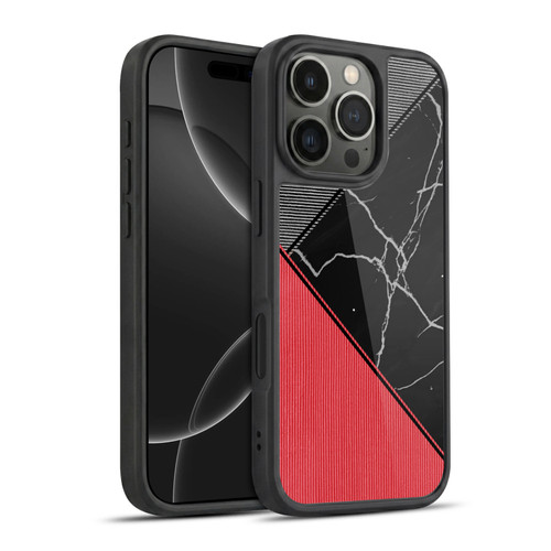 Alyn Spiller Marble Colour Block Gel Armour Case For Apple iPhone 16 Pro