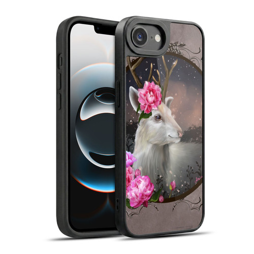 Ash Evans Animals White Deer Gel Armour Case For Apple iPhone 16e / Apple iPhone 17e