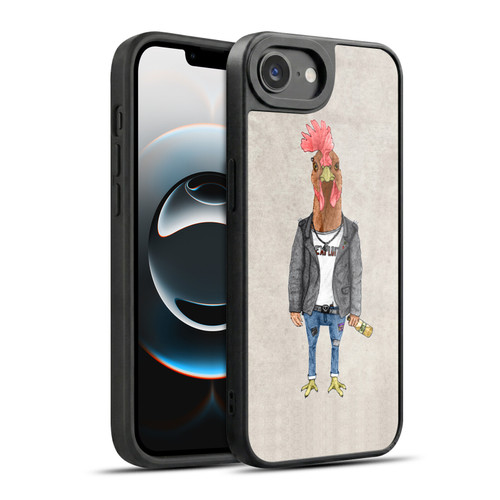Barruf Animals Punk Rooster Gel Armour Case For Apple iPhone 16e / Apple iPhone 17e