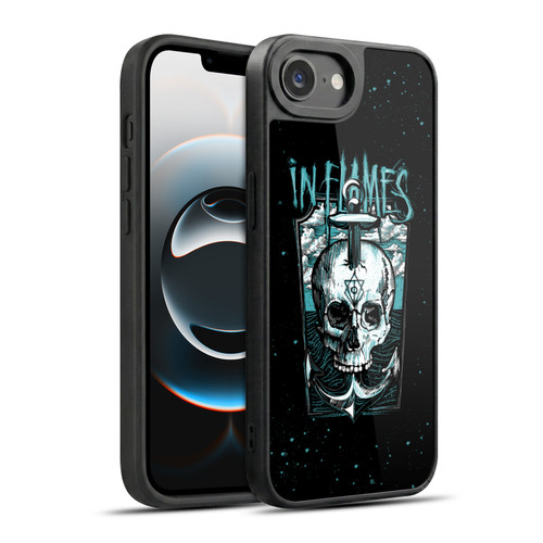 In Flames Metal Grunge Anchor Skull Gel Armour Case For Apple iPhone 16e / Apple iPhone 17e