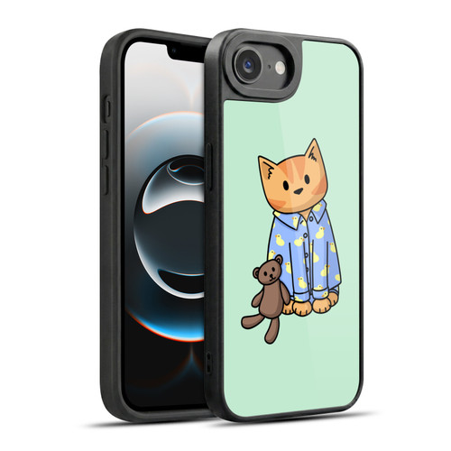 Beth Wilson Doodle Cats 2 Bedtime Pyjama Gel Armour Case For Apple iPhone 16e / Apple iPhone 17e