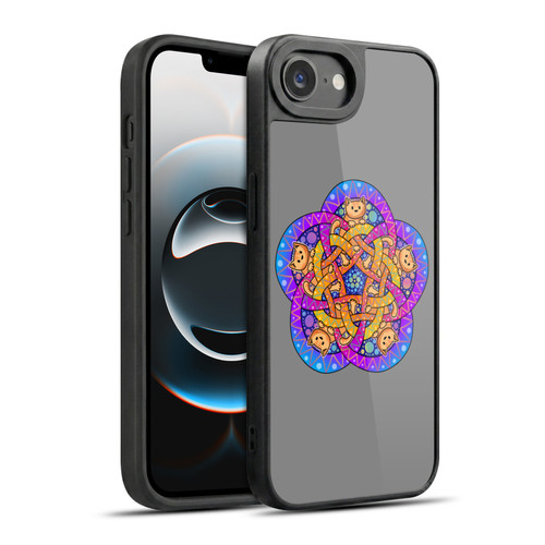 Beth Wilson Doodle Cats 2 Ginger Celtic Knot Gel Armour Case For Apple iPhone 16e / Apple iPhone 17e