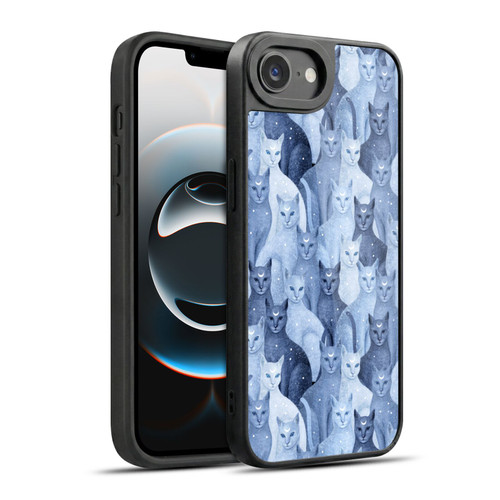 Episodic Drawing Pattern Cats Gel Armour Case For Apple iPhone 16e / Apple iPhone 17e