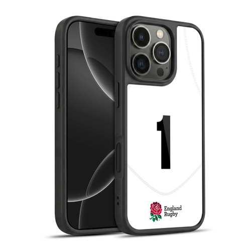 England Rugby Union 2020/21 Players Home Kit Position 1 Gel Armour Case For Apple iPhone 16 Pro