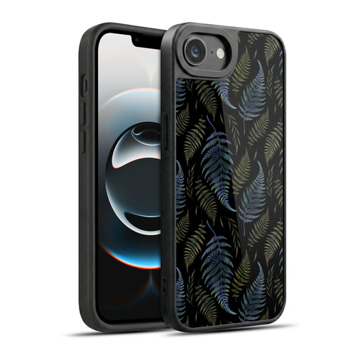 Episodic Drawing Pattern Leaves Gel Armour Case For Apple iPhone 16e / Apple iPhone 17e