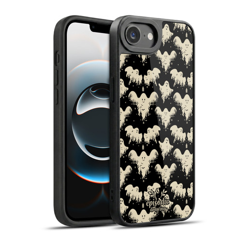 Episodic Drawing Spooky Patterns Halloween Ghost Gel Armour Case For Apple iPhone 16e / Apple iPhone 17e