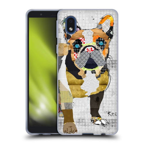 Michel Keck Dogs 4 French Bulldog Soft Gel Case for Samsung Galaxy A01 Core (2020)