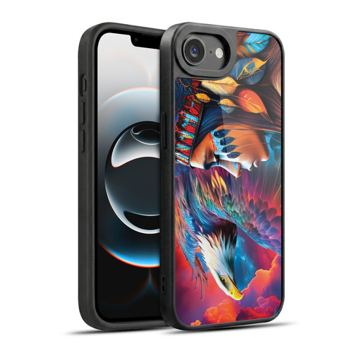 Michael David Ward Psychedelic Art Eagle Gel Armour Case For Apple iPhone 16e / Apple iPhone 17e