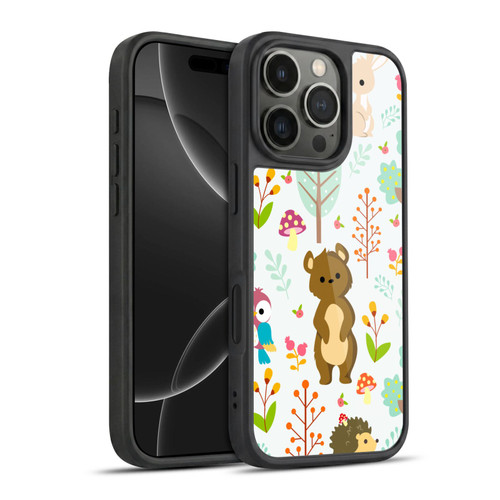 Haroulita Forest Adorable Bear Gel Armour Case For Apple iPhone 16 Pro