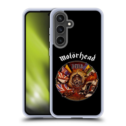 Motorhead Album Covers 1916 Soft Gel Case for Samsung Galaxy S24 FE & MagSafe