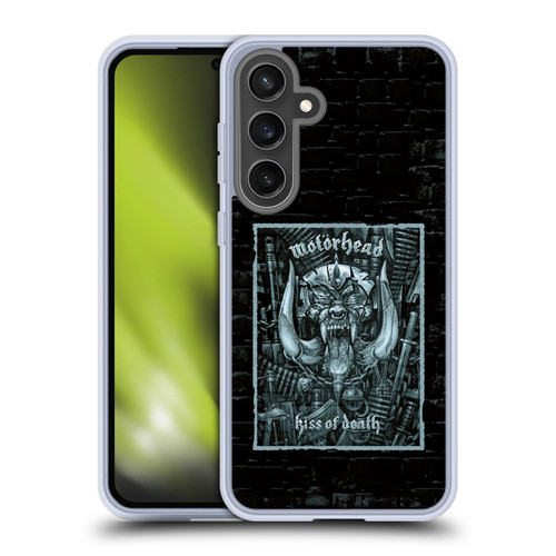 Motorhead Album Covers Kiss Of Death Soft Gel Case for Samsung Galaxy S24 FE & MagSafe