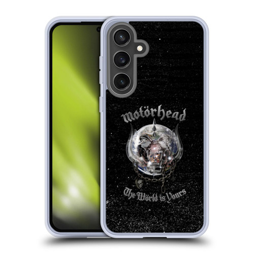 Motorhead Album Covers The World Is Yours Soft Gel Case for Samsung Galaxy S24 FE & MagSafe