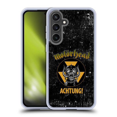 Motorhead Logo Achtung! Soft Gel Case for Samsung Galaxy S24 FE & MagSafe