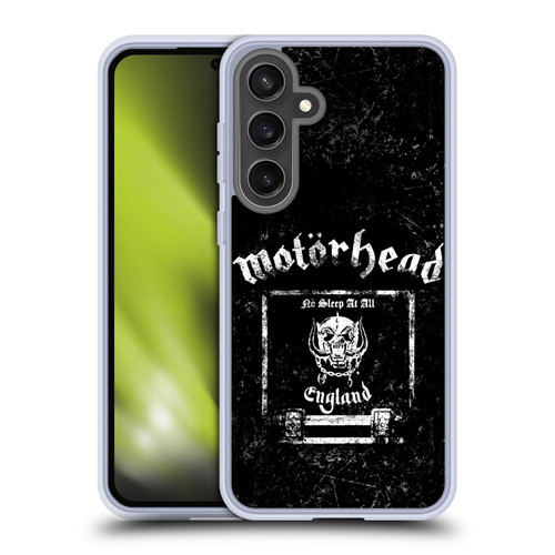 Motorhead Logo No Sleep At All Soft Gel Case for Samsung Galaxy S24 FE & MagSafe