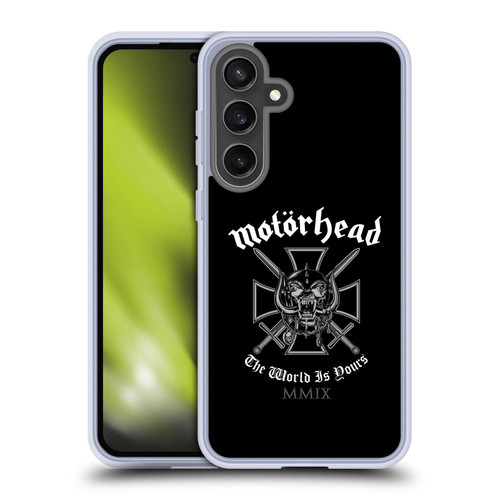 Motorhead Logo The World Is Yours Soft Gel Case for Samsung Galaxy S24 FE & MagSafe