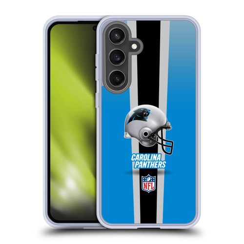 NFL Carolina Panthers Logo Helmet Soft Gel Case for Samsung Galaxy S24 FE & MagSafe
