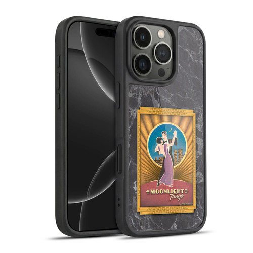 Larry Grossman Retro Collection Moonlight Tango Gel Armour Case For Apple iPhone 16 Pro