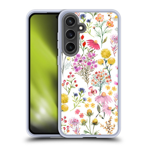 Ninola Botanical Patterns Delicate Soft Gel Case for Samsung Galaxy S24 FE & MagSafe