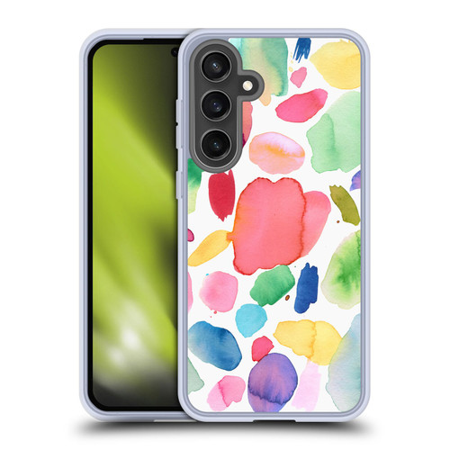 Ninola Pattern Abstract Color Joy Soft Gel Case for Samsung Galaxy S24 FE & MagSafe