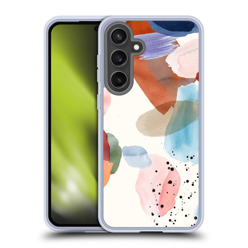 Ninola Pattern Abstract Pastel Soft Gel Case for Samsung Galaxy S24 FE & MagSafe