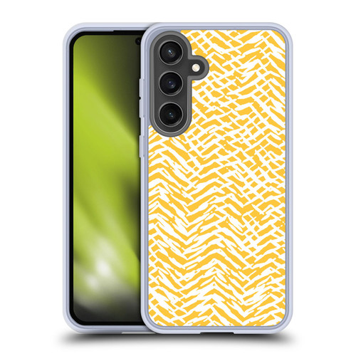 Ninola Patterns 4 Leopard Marks Mustard Soft Gel Case for Samsung Galaxy S24 FE & MagSafe