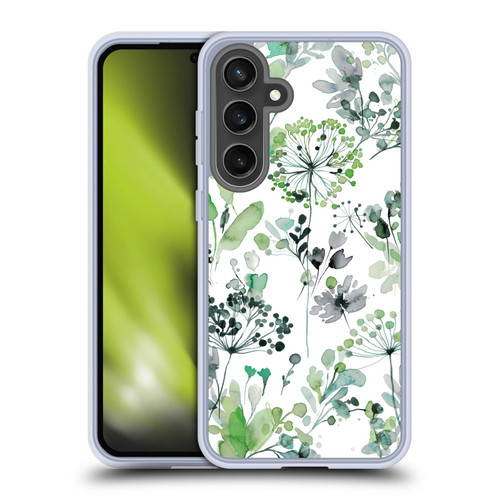 Ninola Wild Grasses Eucalyptus Soft Gel Case for Samsung Galaxy S24 FE & MagSafe