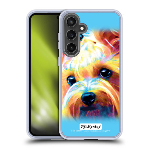 P.D. Moreno Dogs Puppy 3 Soft Gel Case for Samsung Galaxy S24 FE & MagSafe