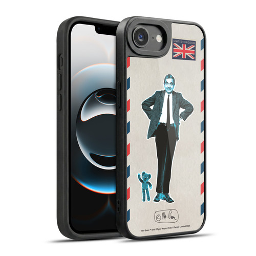 Mr. Bean London Art Postcard Gel Armour Case For Apple iPhone 16e / Apple iPhone 17e