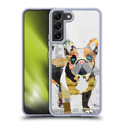 Michel Keck Dogs 4 French Bulldog Soft Gel Case for Samsung Galaxy S22+ 5G