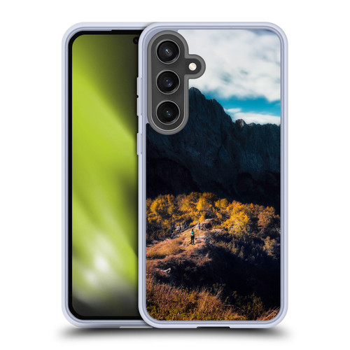 Patrik Lovrin Wanderlust In Awe Of The Mountains Soft Gel Case for Samsung Galaxy S24 FE & MagSafe