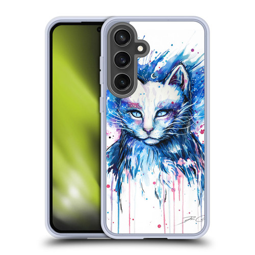 Pixie Cold Cats Space Soft Gel Case for Samsung Galaxy S24 FE & MagSafe