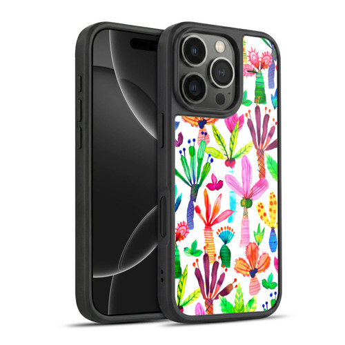 Ninola Summer Patterns Palms Garden Gel Armour Case For Apple iPhone 16 Pro