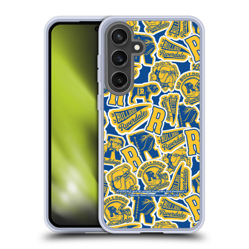 Riverdale Art Icons Patterns Soft Gel Case for Samsung Galaxy S24 FE & MagSafe