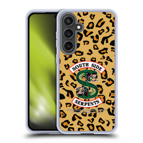 Riverdale South Side Serpents Leopard Logo Soft Gel Case for Samsung Galaxy S24 FE & MagSafe