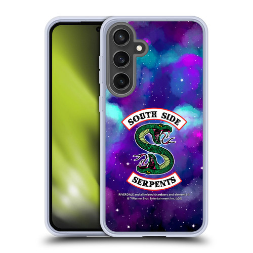 Riverdale South Side Serpents Nebula Logo 1 Soft Gel Case for Samsung Galaxy S24 FE & MagSafe