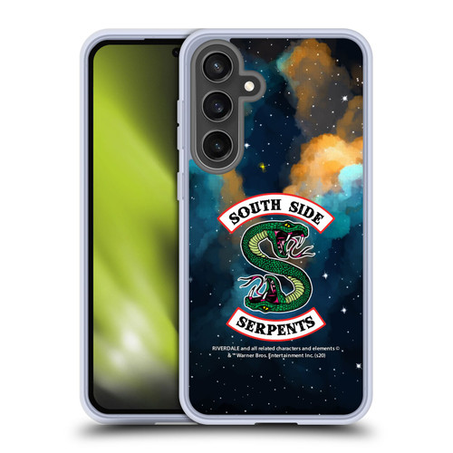Riverdale South Side Serpents Nebula Logo 2 Soft Gel Case for Samsung Galaxy S24 FE & MagSafe