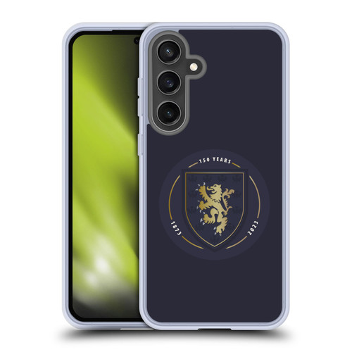 Scotland National Football Team 150 Years Crest Soft Gel Case for Samsung Galaxy S24 FE & MagSafe
