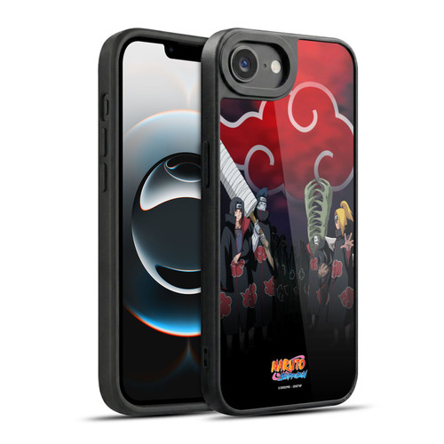 Naruto Shippuden Key Art Akatsuki Gel Armour Case For Apple iPhone 16e / Apple iPhone 17e