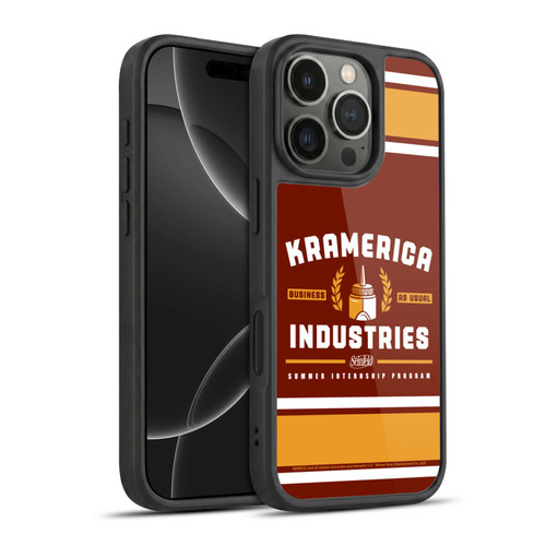 Seinfeld Graphics Kramerica Industries Gel Armour Case For Apple iPhone 16 Pro