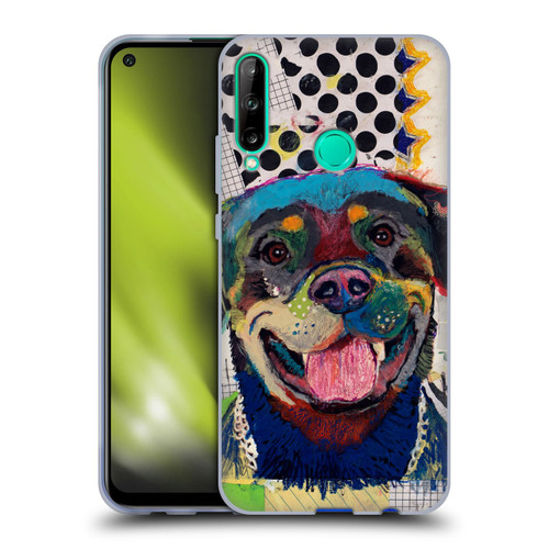 Michel Keck Dogs Rottweiler Soft Gel Case for Huawei P40 lite E