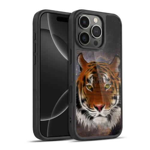 Simone Gatterwe Animals 2 Abstract Tiger Gel Armour Case For Apple iPhone 16 Pro