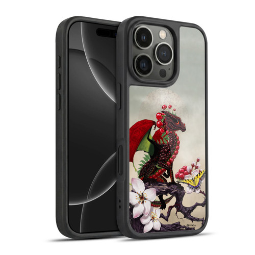 Stanley Morrison Art Cherry Tree, Dragon, Butterfly Gel Armour Case For Apple iPhone 16 Pro